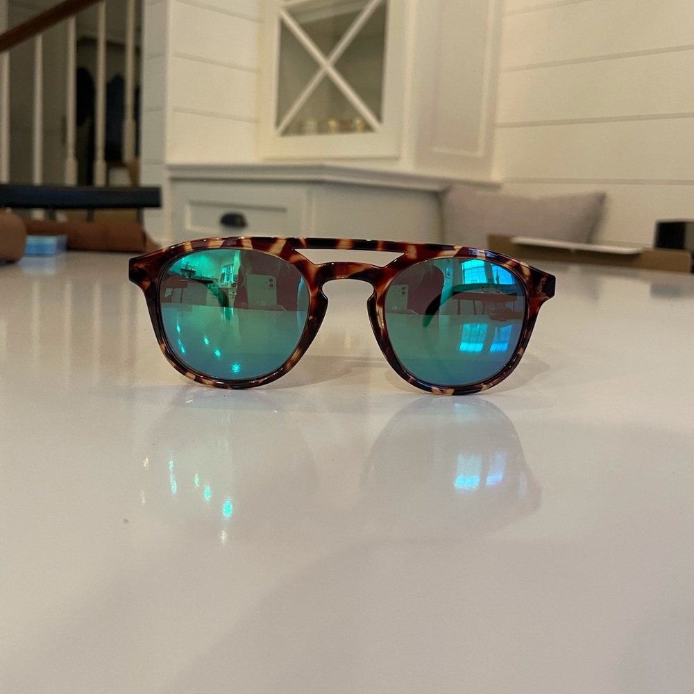 Sunski Polarized Sunglasses - Tortoise Blue - Unisex